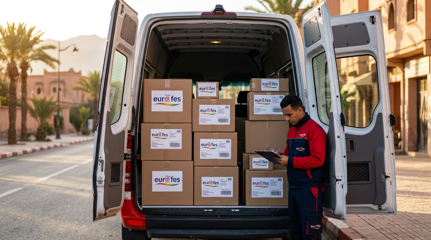 Trusted package delivery between Spain, France and Morocco